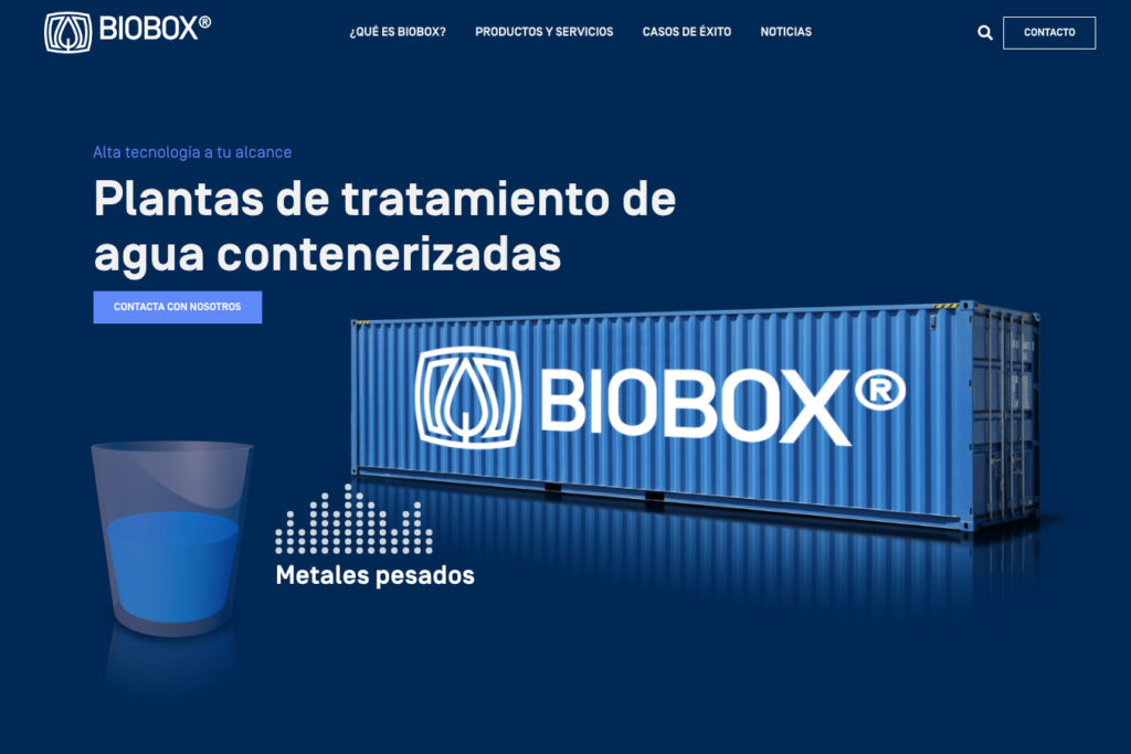 Web Biobox. Advertis